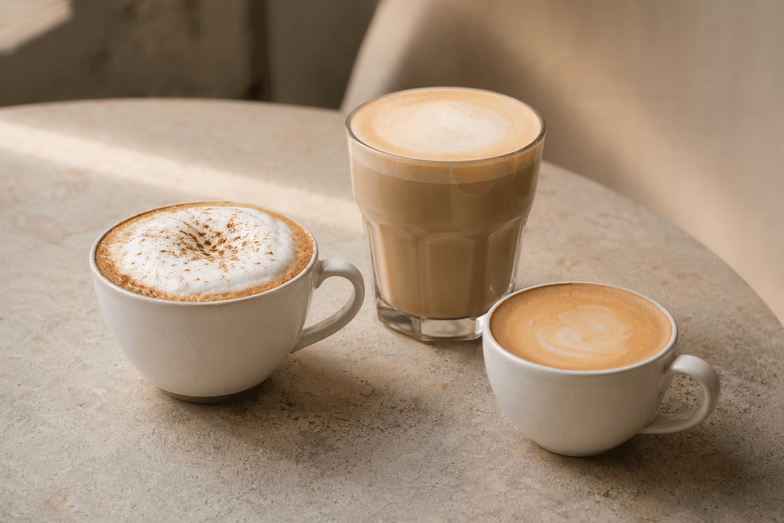 Капучино, латте и флэт уайт: в чём разница и что выбрать