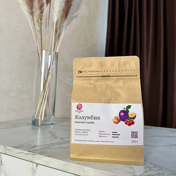 Supremo Castillo — кофе от Daloni, Колумбия
