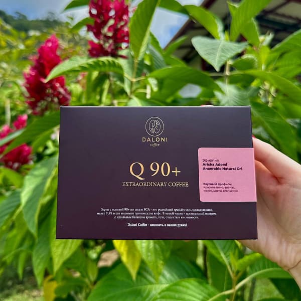 Q90+ Extraordinary Coffee (Эфиопия Aricha Adorsi Anaerobic Natural Gr1) — кофе от Daloni, Эфиопия