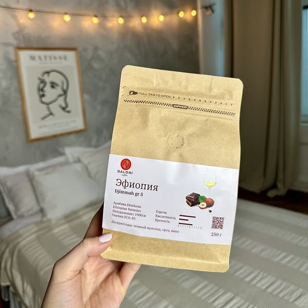 Djimmah — кофе от Daloni, Эфиопия