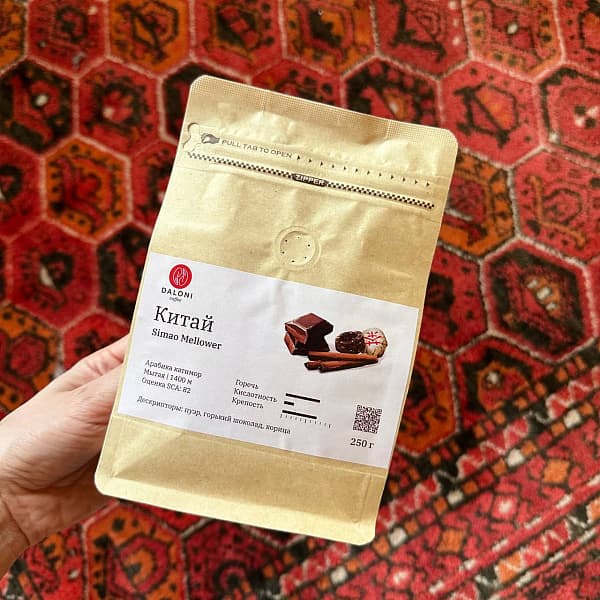 Китай Simao Mellower — кофе от Daloni, Бразилия