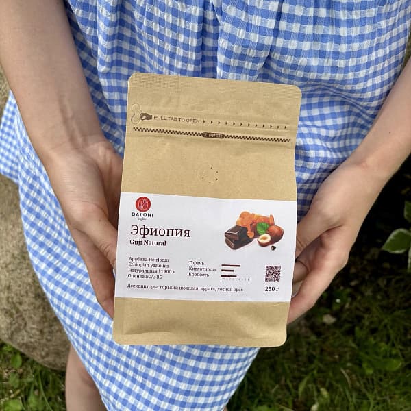 Guji (натуральная обработка) — кофе от Daloni, Эфиопия