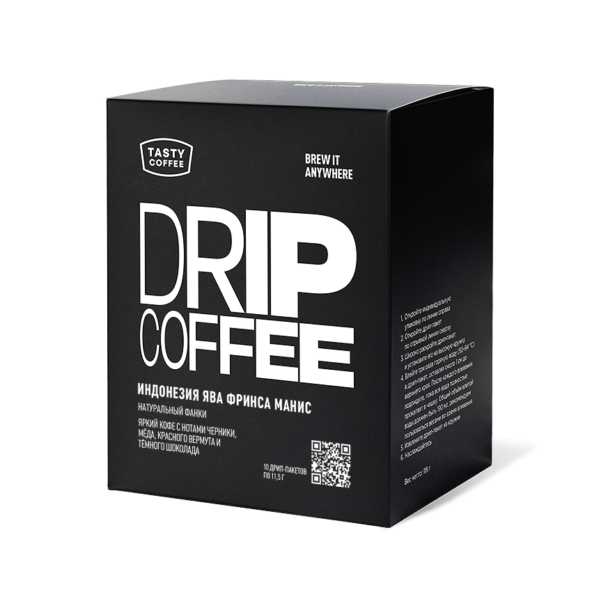 Ява Фринса Манис — кофе от Tasty Coffee, Индонезия