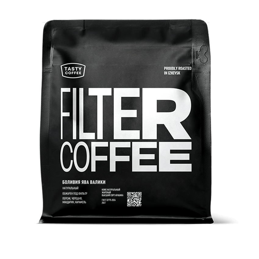 Боливия Ява Валики — кофе от Tasty Coffee, Боливия