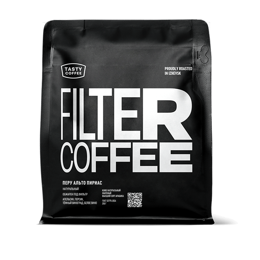 Альто Пириас — кофе от Tasty Coffee, Перу