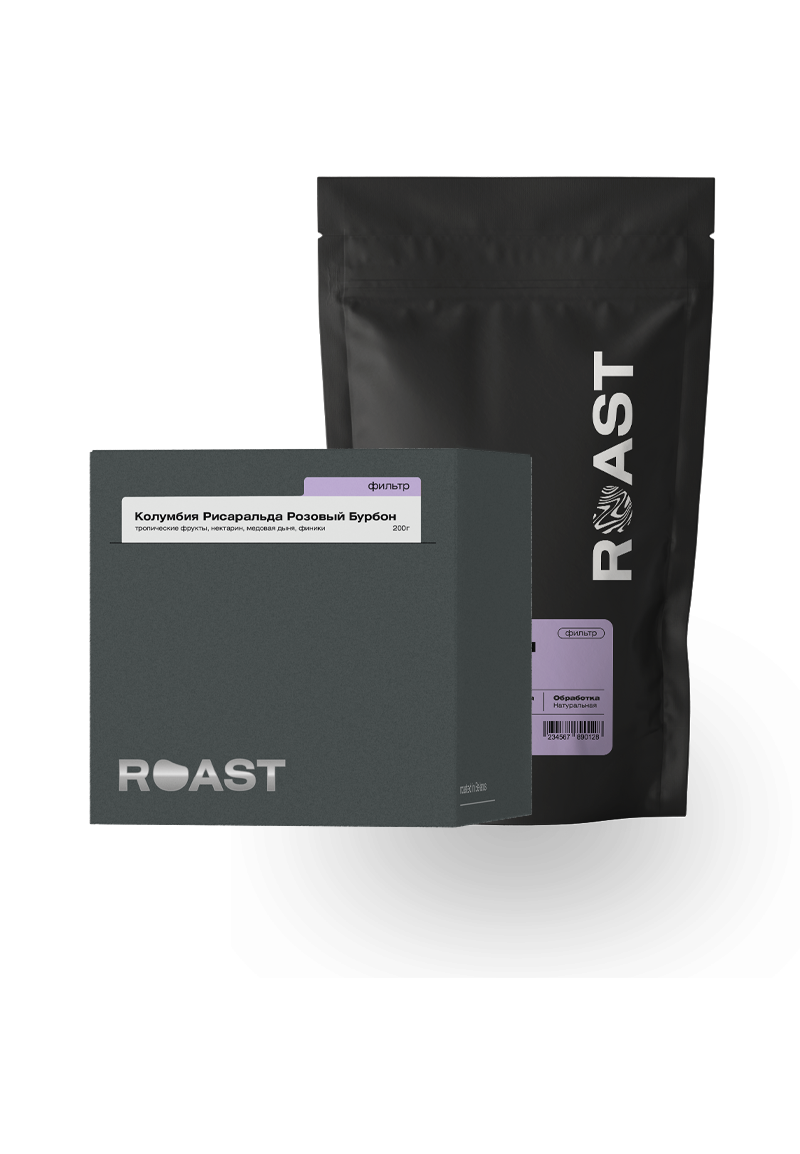 Рисаральда Розовый Бурбон — кофе от ROAST, Колумбия