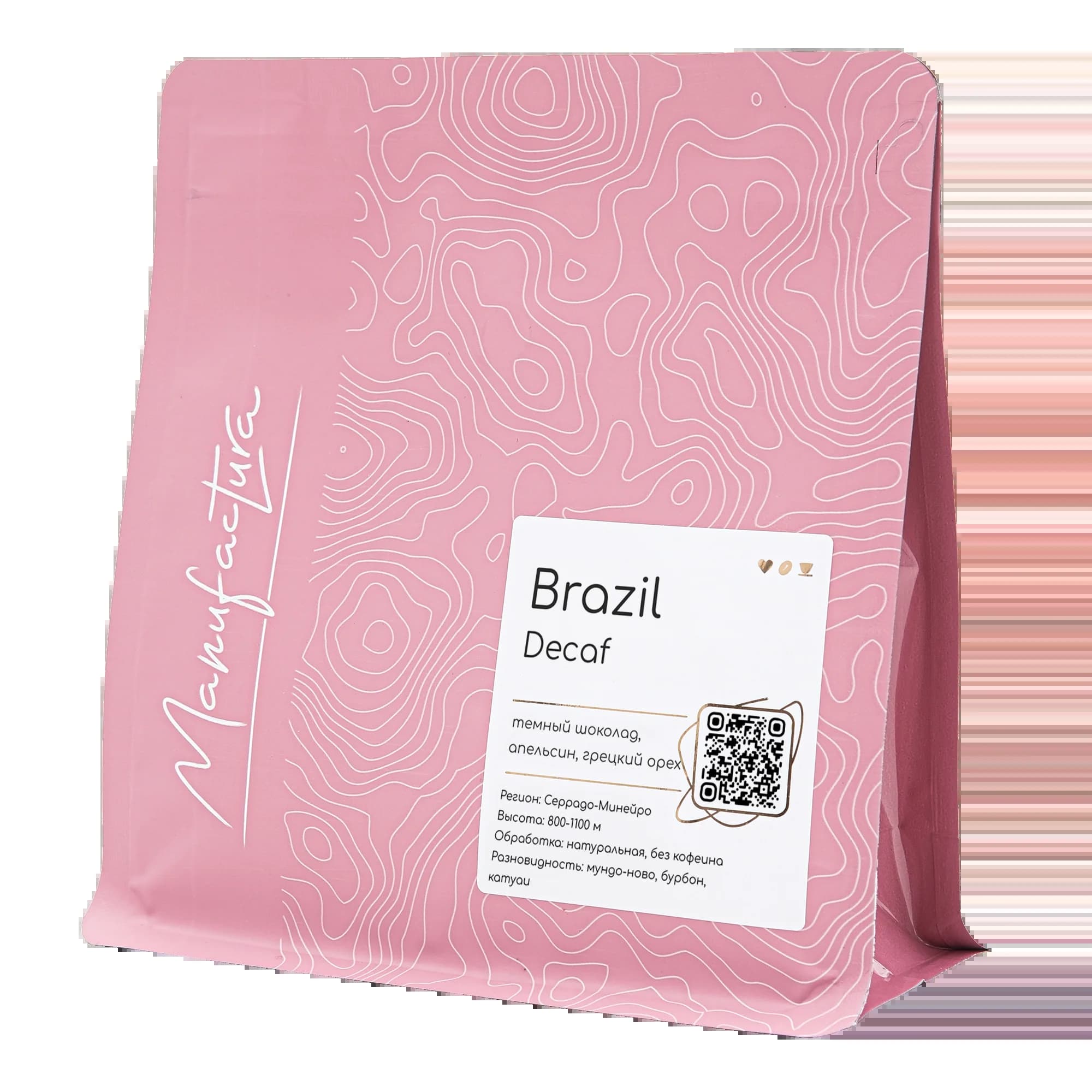 Brazil Decaf — кофе от Manufactura, Бразилия