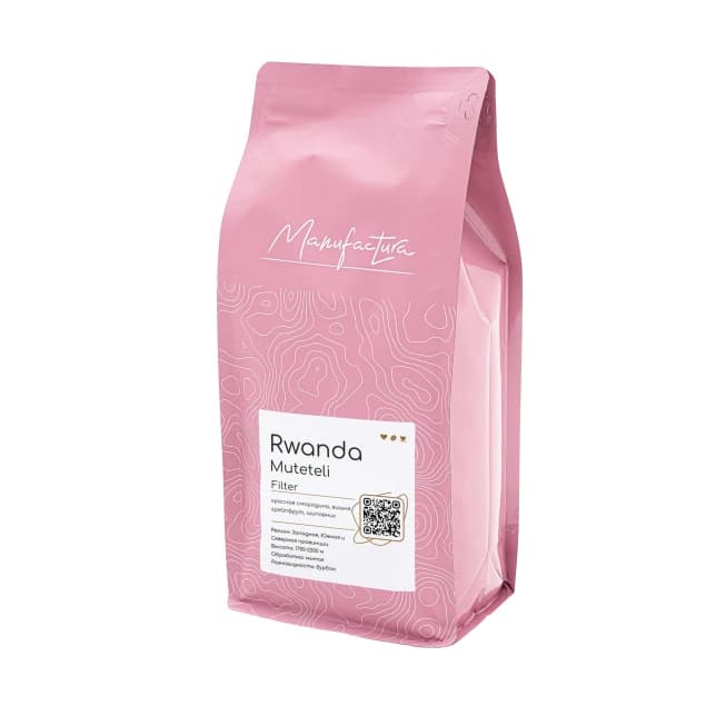 Rwanda Muteteli — кофе от Manufactura, Руанда