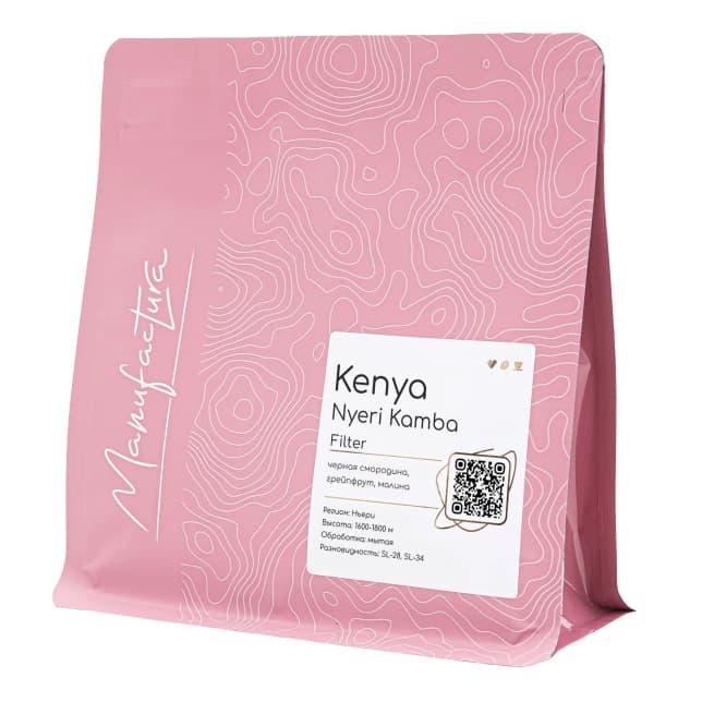 Kenya Nyeri Kamba — кофе от Manufactura, Кения