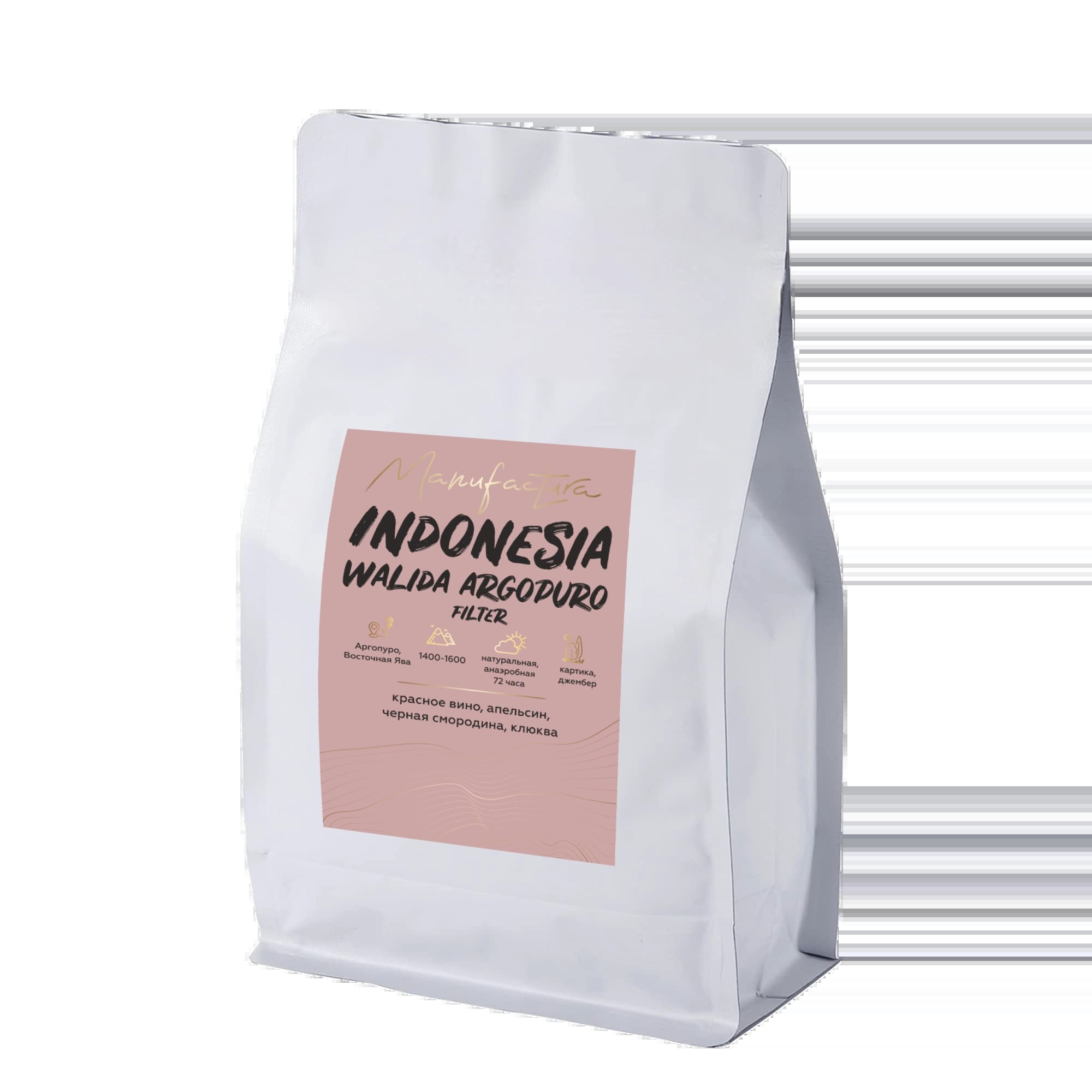 Indonesia Walida Argopuro — кофе от Manufactura, Индонезия