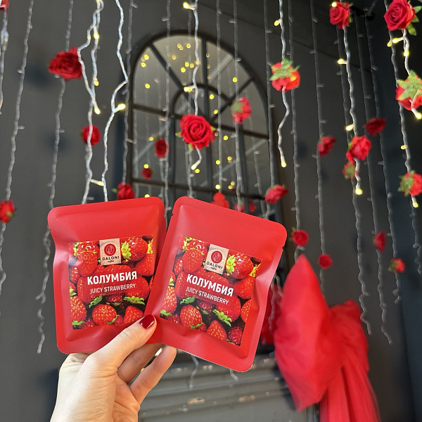 Дрип-пакет Колумбия Juicy Strawberry — кофе от Daloni, Колумбия