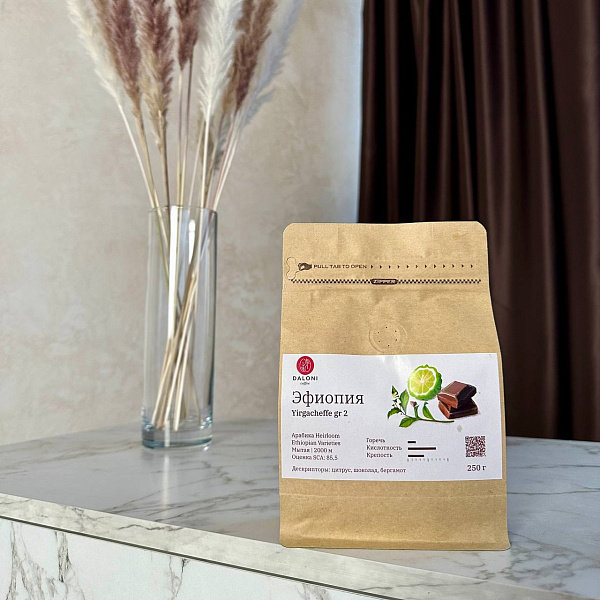 Yirgacheffe — кофе от Daloni, Эфиопия