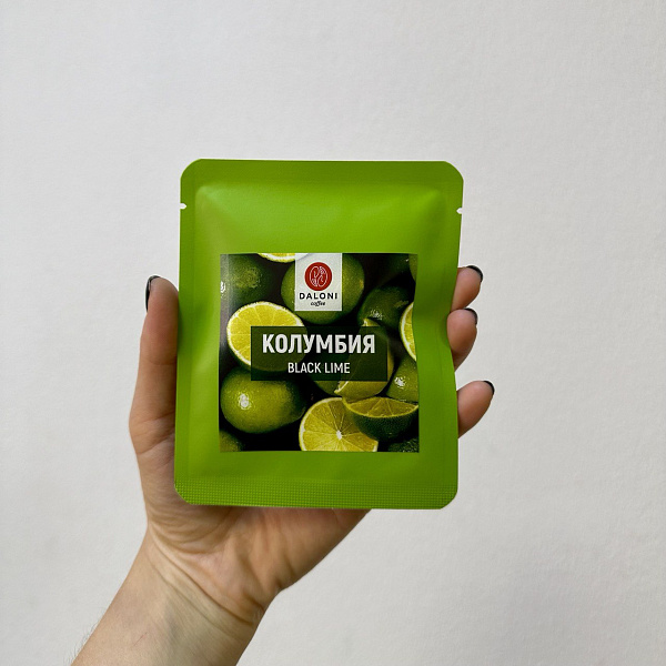 Дрип-пакет Колумбия Black Lime — кофе от Daloni, Колумбия
