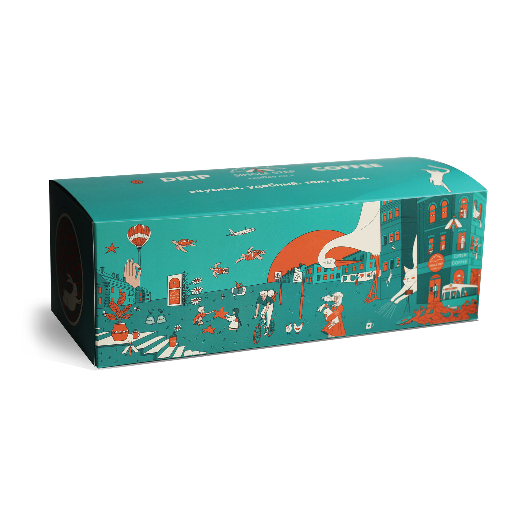 Mega MIX (дрип-кофе 30шт) — кофе от Single Step, Эфиопия