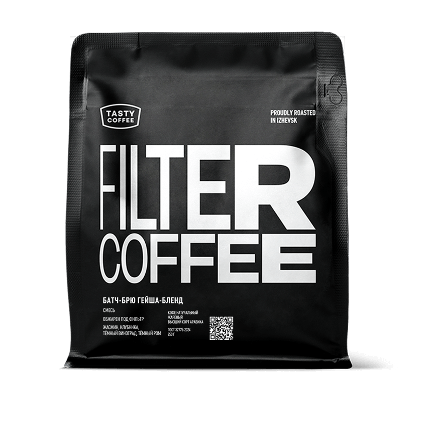 Батч-Брю Гейша-бленд — кофе от Tasty Coffee, Колумбия