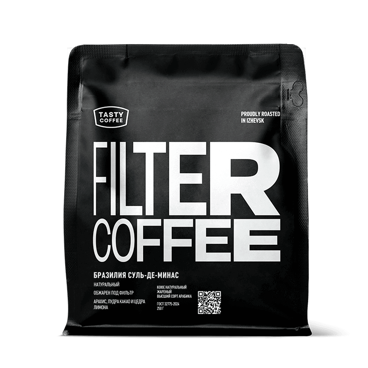 Суль-де-Минас — кофе от Tasty Coffee, Бразилия
