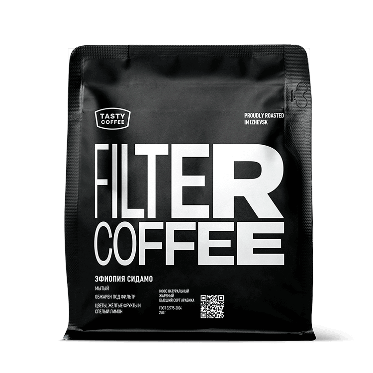 Сидамо — кофе от Tasty Coffee, Эфиопия