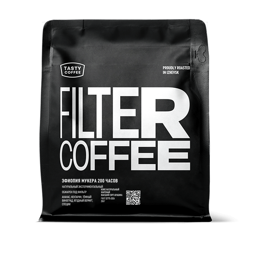 Мукера 200 часов — кофе от Tasty Coffee, Эфиопия
