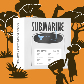 Микс дрип-пакетов кофе 16 шт — Мытая Африка — кофе от Submarine, Бурунди