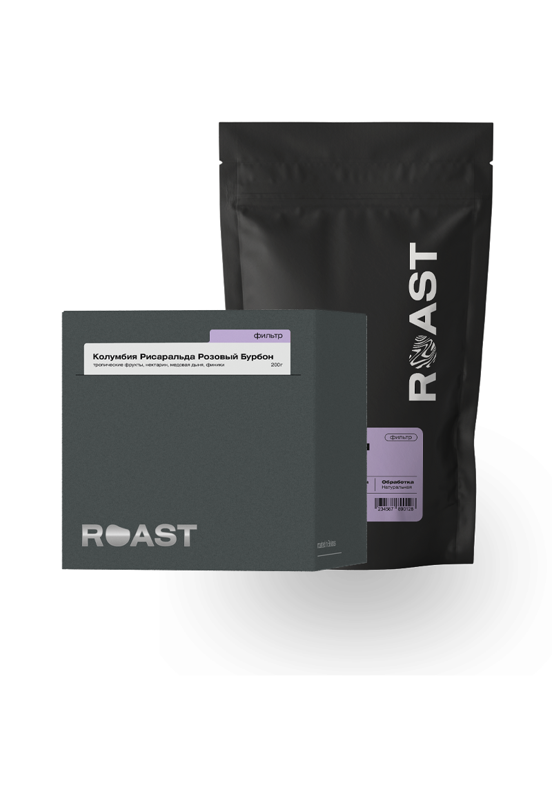 Рисаральда Розовый Бурбон — кофе от ROAST, Колумбия