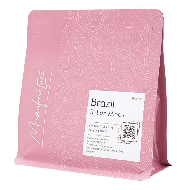 Brazil Sul de Minas — кофе от Manufactura, Бразилия